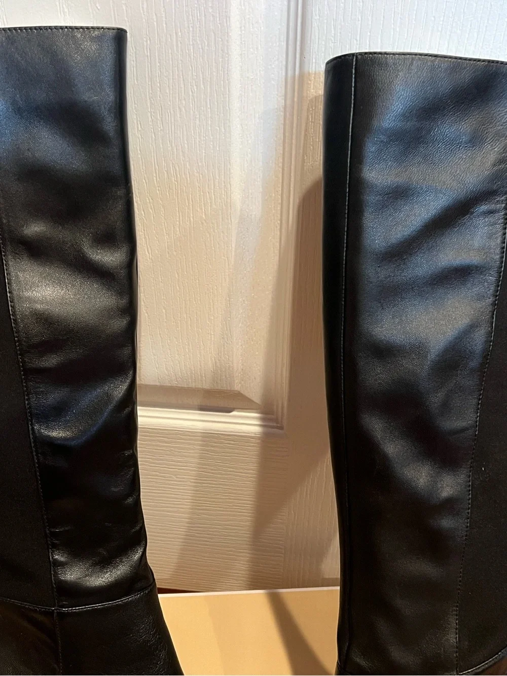 Michael Kors Black Over-the-Knee Wedge Boots
